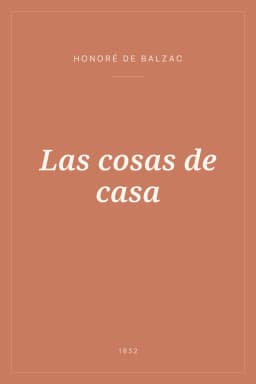 Portada de Las cosas de casa
