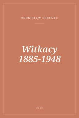 Portada de Witkacy 1885-1948