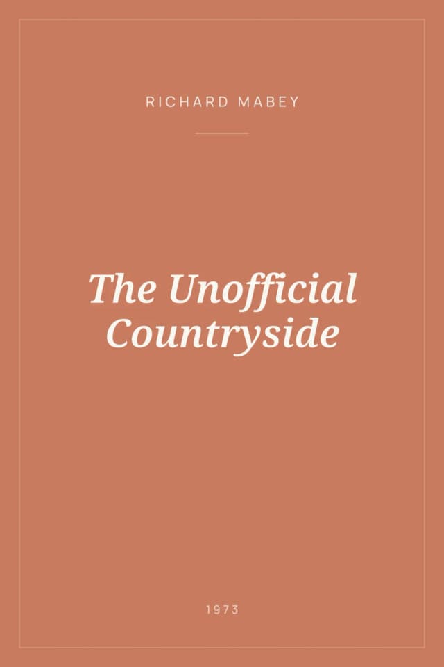 Portada de The Unofficial Countryside