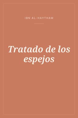 Portada de Tratado de los espejos