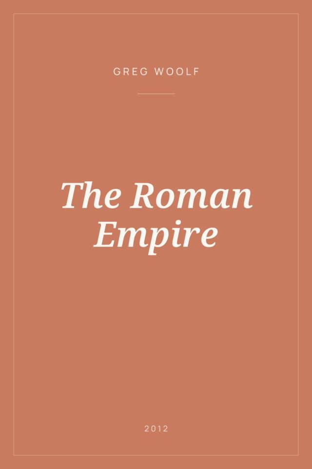 Portada de The Roman Empire