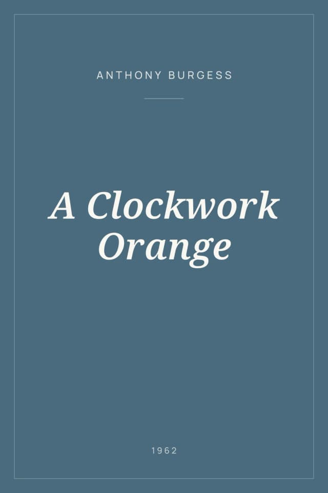 Portada de A Clockwork Orange