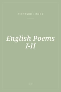 Portada de English Poems I-II