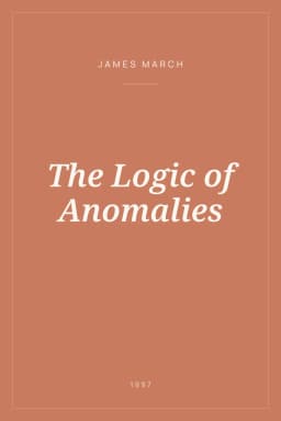 Portada de The Logic of Anomalies