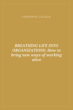 Portada de BREATHING LIFE INTO ORGANIZATIONS: How to bring new ways of working alive