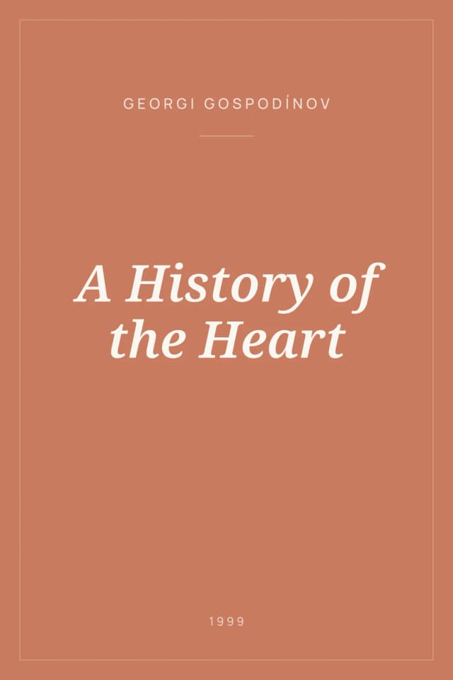 Portada de A History of the Heart