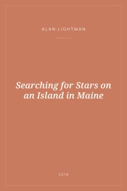 Portada de Searching for Stars on an Island in Maine