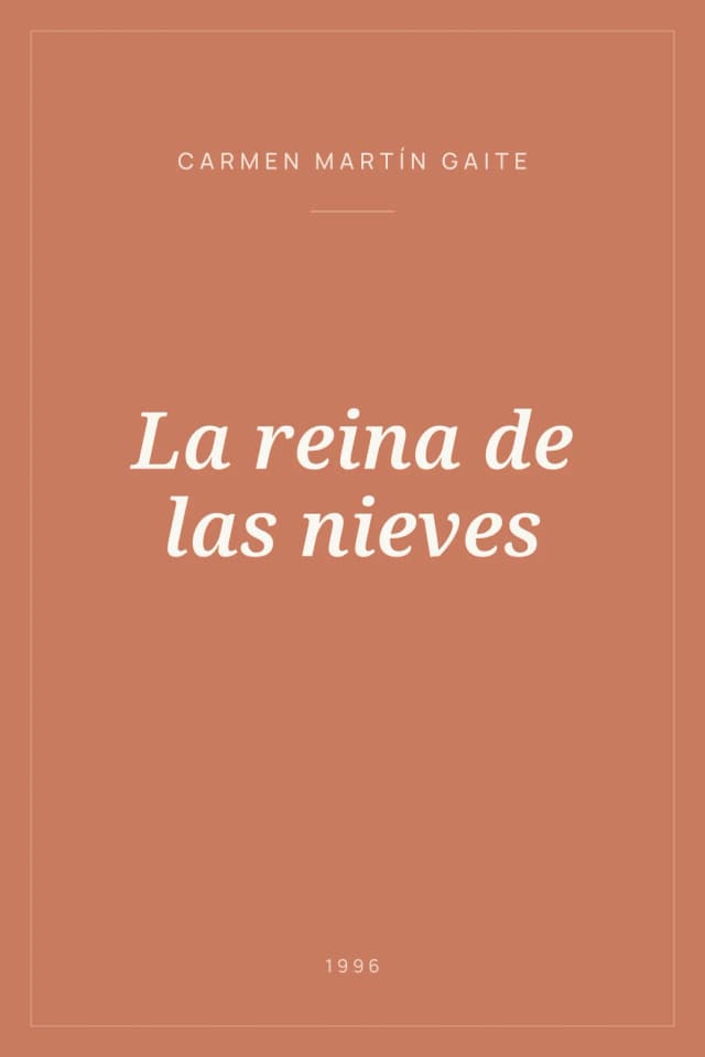 Portada de La reina de las nieves