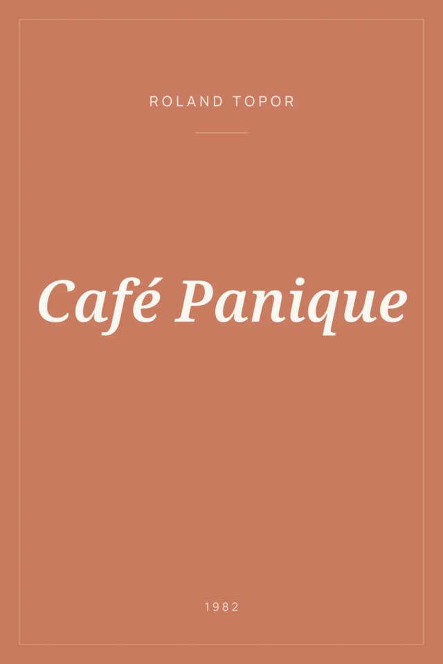 Portada de Café Panique