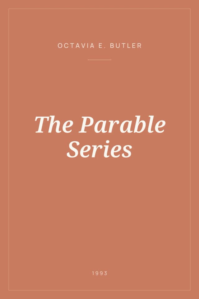 Portada de The Parable Series