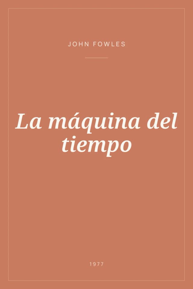 Portada de La máquina del tiempo