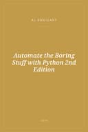 Portada de Automate the Boring Stuff with Python 2nd Edition