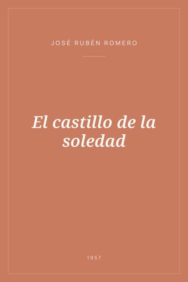 Portada de El castillo de la soledad