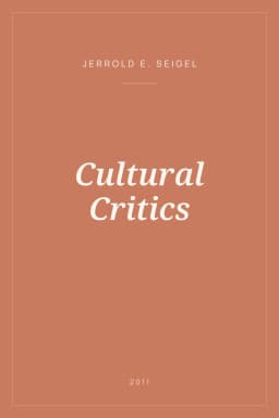 Portada de Cultural Critics