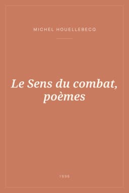 Portada de Le Sens du combat, poèmes