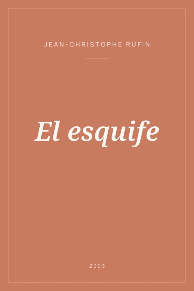 Portada de El esquife