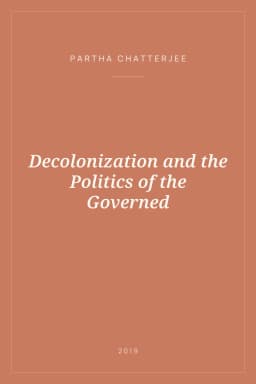 Portada de Decolonization and the Politics of the Governed