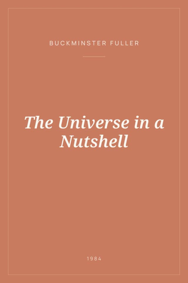 Portada de The Universe in a Nutshell