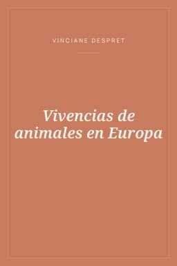 Portada de Vivencias de animales en Europa