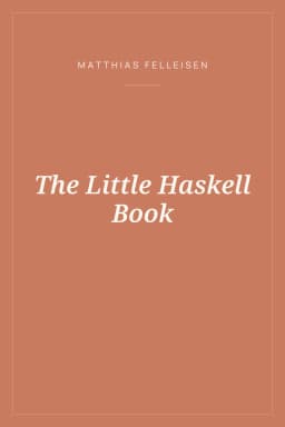 Portada de The Little Haskell Book