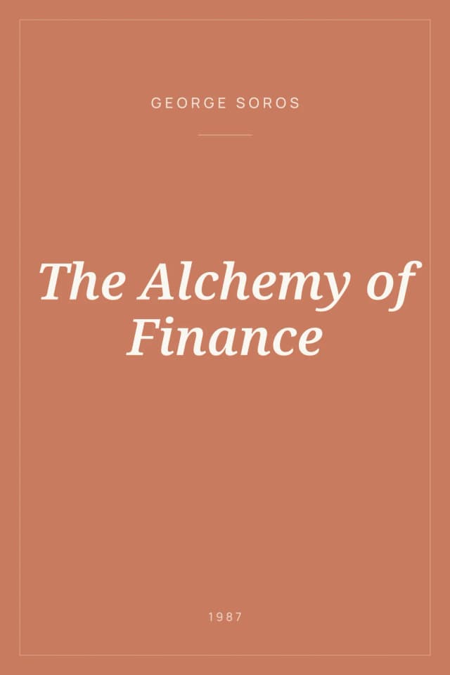 Portada de The Alchemy of Finance
