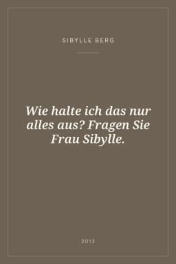 Portada de Wie halte ich das nur alles aus? Fragen Sie Frau Sibylle.