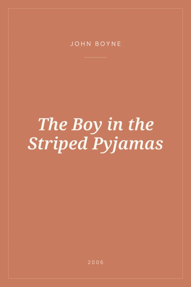 Portada de The Boy in the Striped Pyjamas