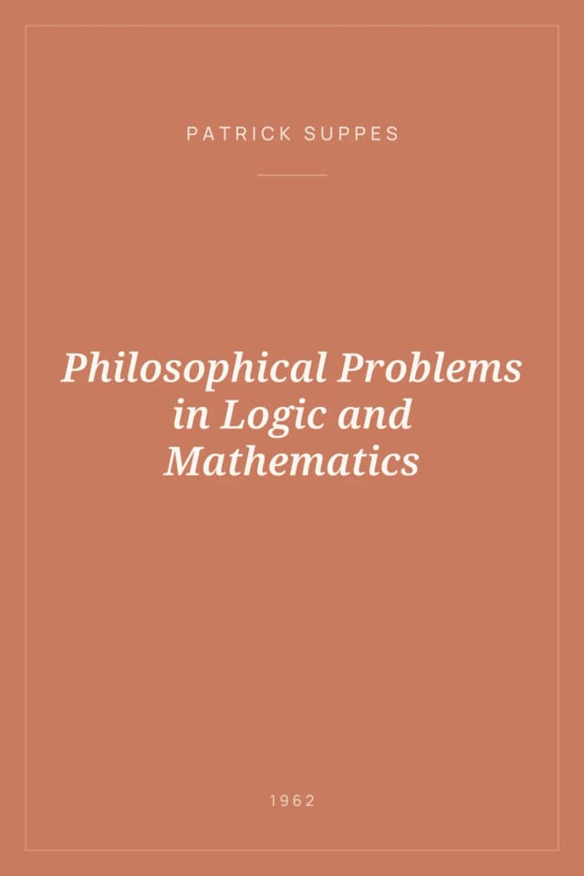 Portada de Philosophical Problems in Logic and Mathematics