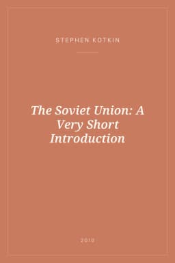 Portada de The Soviet Union: A Very Short Introduction