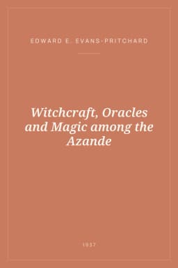 Portada de Witchcraft, Oracles and Magic among the Azande