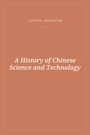 Portada de A History of Chinese Science and Technology