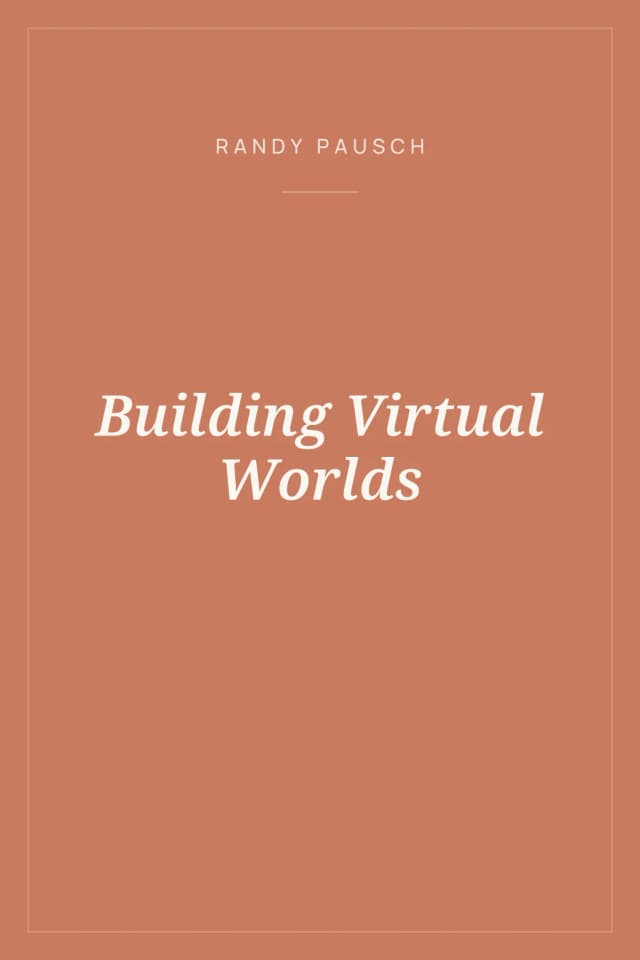 Portada de Building Virtual Worlds