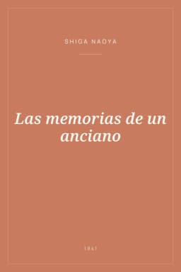Portada de Las memorias de un anciano