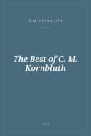 Portada de The Best of C. M. Kornbluth