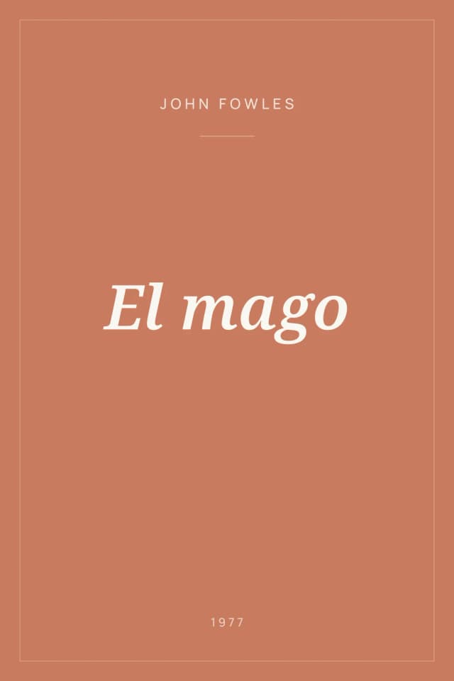 Portada de El mago