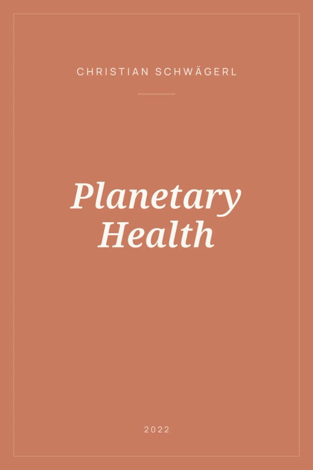 Portada de Planetary Health