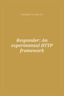 Portada de Responder: An experimental HTTP framework