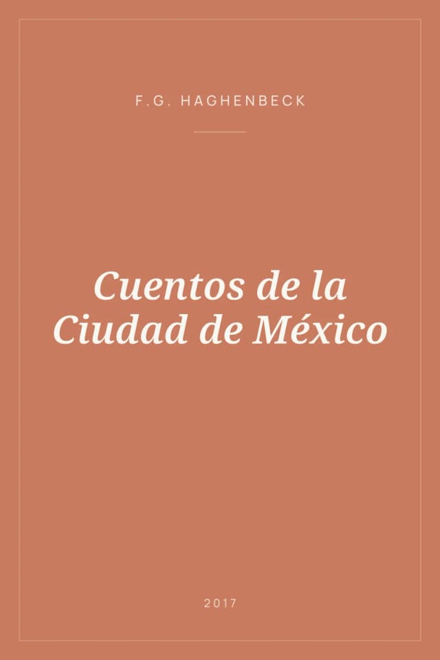Portada de Cuentos de la Ciudad de México