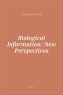 Portada de Biological Information: New Perspectives