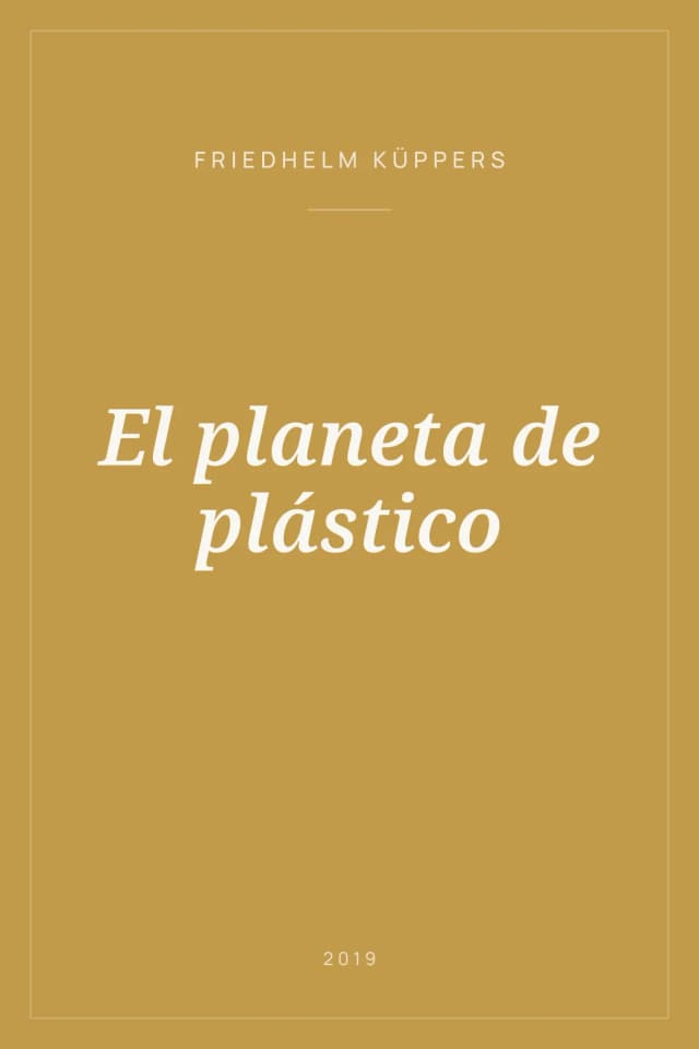 Portada de El planeta de plástico