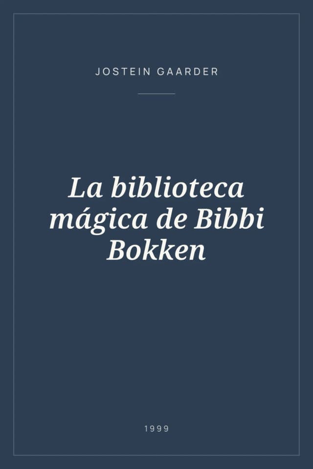 Portada de La biblioteca mágica de Bibbi Bokken