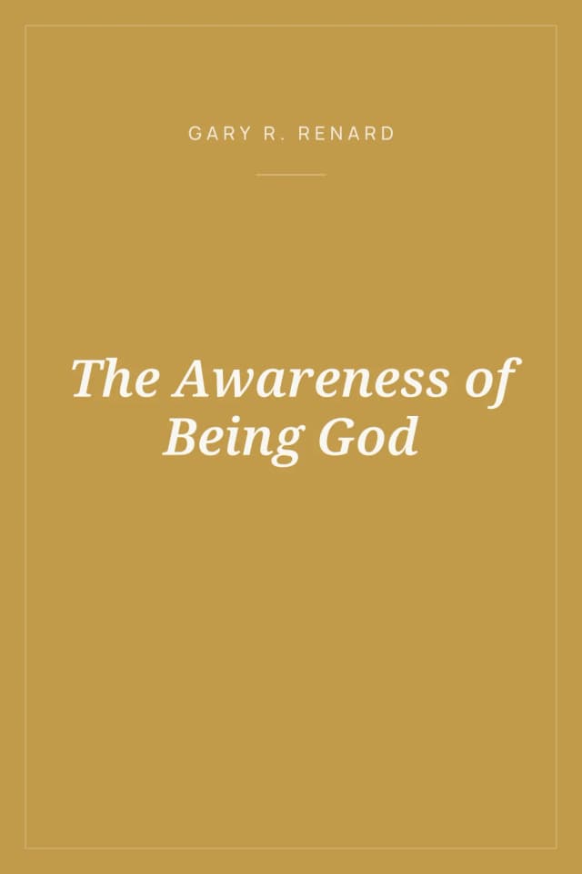 Portada de The Awareness of Being God
