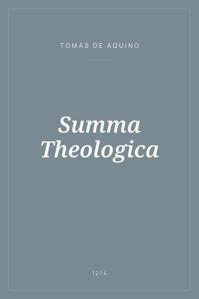 Portada de Summa Theologica