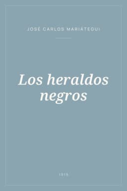 Portada de Los heraldos negros