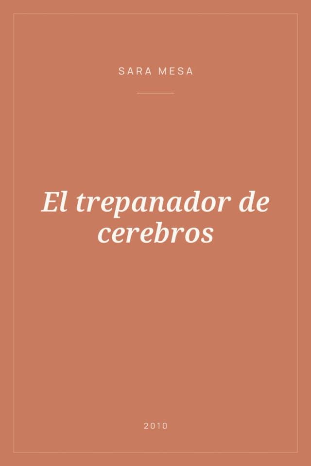 Portada de El trepanador de cerebros