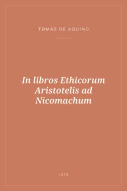 Portada de In libros Ethicorum Aristotelis ad Nicomachum