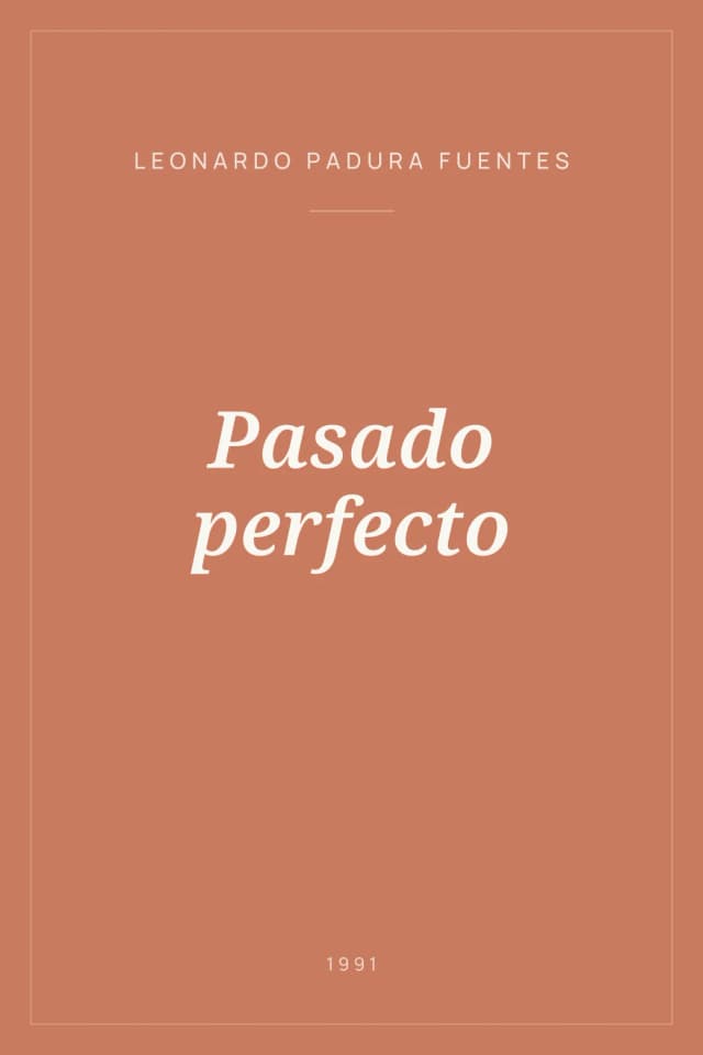 Portada de Pasado perfecto