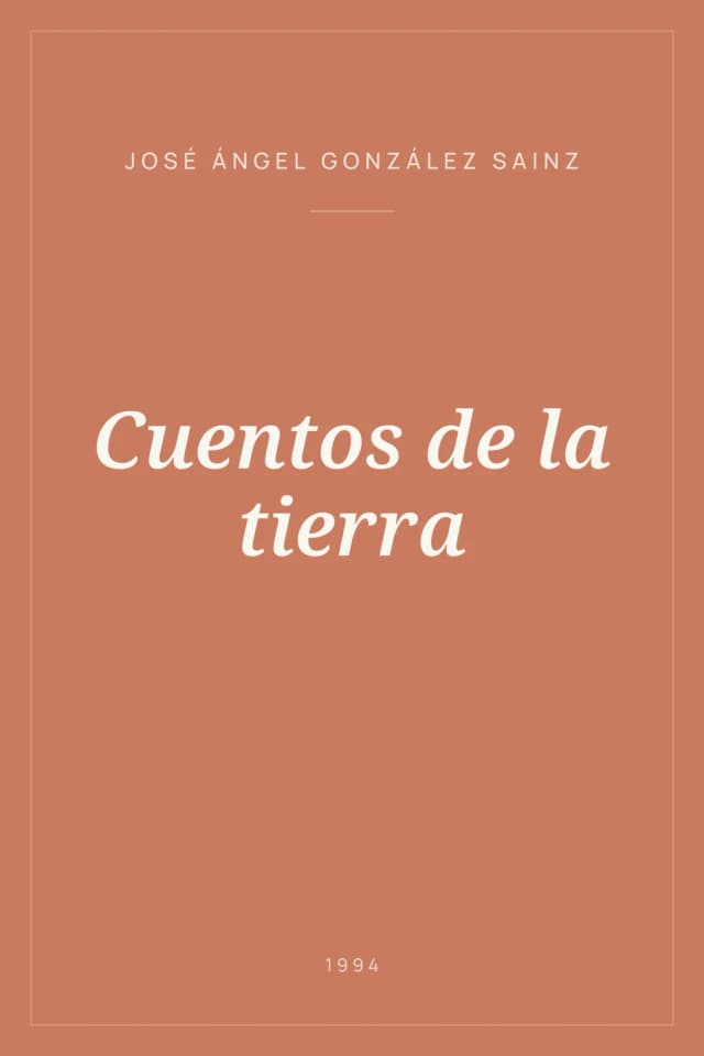 Portada de Cuentos de la tierra
