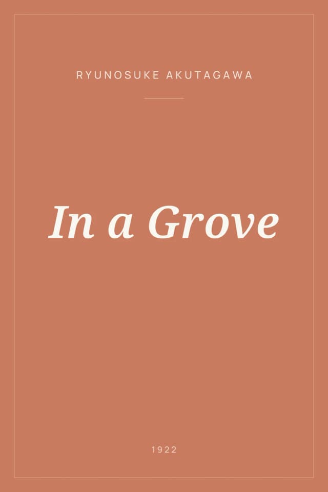 Portada de In a Grove