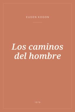Portada de Los caminos del hombre